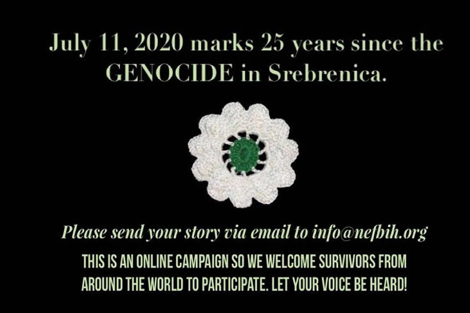 A Roar for Justice – Srebrenica Remembrance Day Story Campaign 2020 A Roar for Justice - Srebrenica Remembrance Day Story Campaign 2020