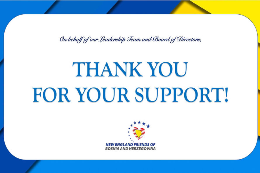 Thank you for your support