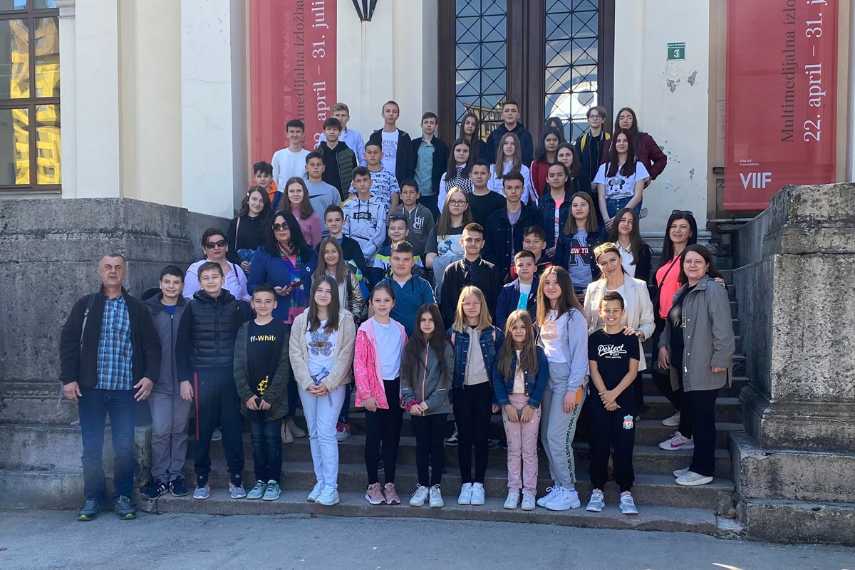 NEFBIH Project – Student visit to the National Museum- NEFBIH Project - Student visit to the National Museum-